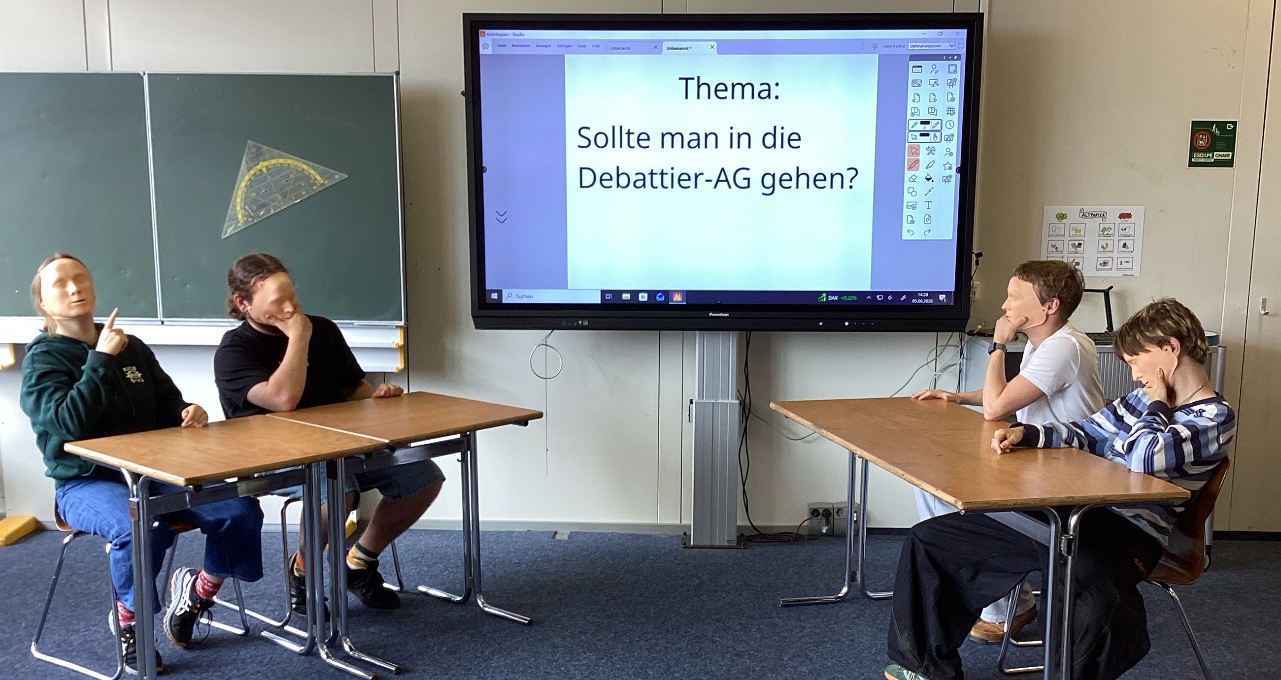 Debattieren