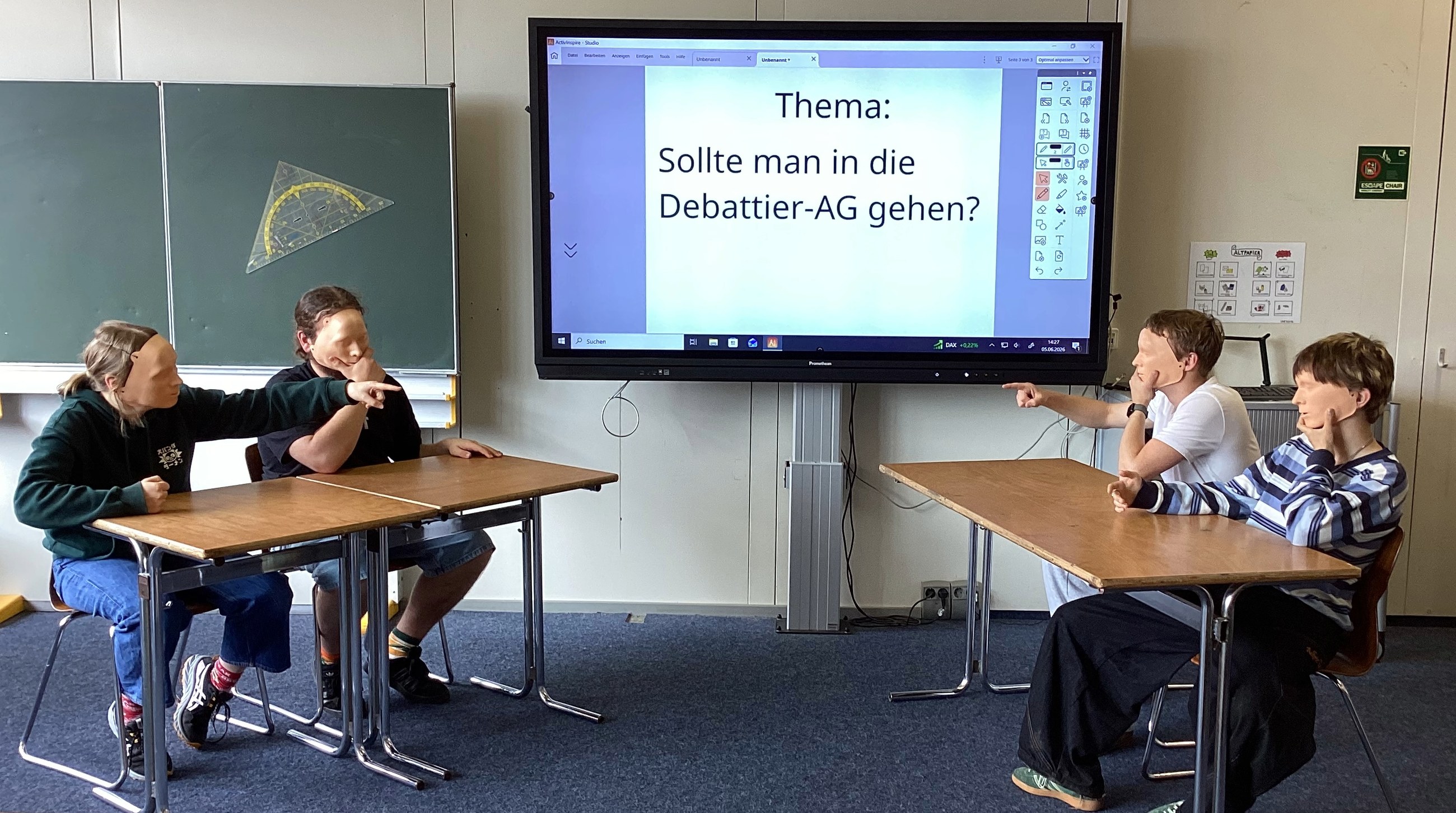 Debattieren